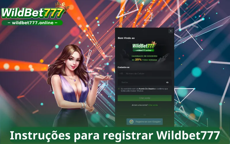 Como Criar Sua Conta na Wildbet777: Passo a Passo para Iniciantes